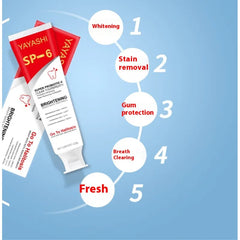 Probiotics Whitening Stain Removing Toothpaste Breath Improve Yellow Teeth